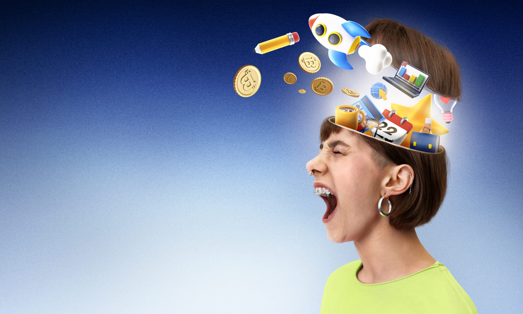 side-view-teen-screaming-finance-concept